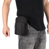 Multifunctional Casual Crossbody Mobile Phone Storage Waist Bag(Black)