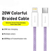 Baseus CALD000105 Dynamic Series 20W USB-C / Type-C to 8 Pin Fast Charging Data Cable, Cable Length:2m(Purple)