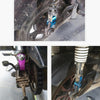 2 Pairs Shock Absorber Extender Height Extension for Motorcycle, Size: Small(Purple)
