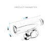 LR-Y1 T6 LED 800LM USB Charging LED Bicycle Headlight Front Lamp with 5 Modes