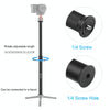 PULUZ Telescopic Extension Central Shaft Rod Monopod Holder, Rod Length: 33-60cm(Black)