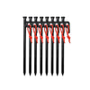 8 PCS 25cm Outdoor Camping Windproof Fixed Canopy Ground Nails