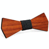 Men Ties Handmade Wooden Bow Ties, Color: Small Fan