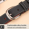 Dandali Ladies Microfiber Bottom Buckle Belt Versatile Jeans Waistband, Length: 105cm(Coffee)