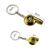 Car Tuning Accessories Turbo Keychain Decorative Pendant, Style: Small Green Antique