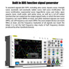 FNIRSI 1014D 2 in 1 Dual-channel 100M Bandwidth Digital Oscilloscope 1GS Sampling Signal Generator, US Plug