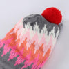 Christmas Pet Sweater - Hooded Snowflake Design (M)