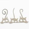 Three Kittens Metal Embossing Cutting Die(67x108mm)