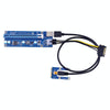 PCE164P-N03 VER006C Mini PCI-E 1X To 16X Riser For Laptop External Image Card, Spec: Blackboard 6pin