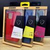 50 PCS Kraft Paper Phone Case Packaging Box  L Inner Tray   6.1-6.7 Inch(Blue)