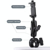 360 Rotation Adjustable Action Camera Bike Motorcycle Handlebar Holder(Black)
