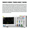 FNIRSI 2 In 1 Dual-Channel 100M Bandwidth Digital Oscilloscope 1GS Sampling Signal Generator, EU Plug 1014D +P4100 Probe