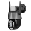 5MP WiFi Laser PTZ Camera, 120m Night Vision, 5.3-96mm Zoom (Black)