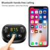 372 Car Multi-functional Smart MP3 Player Dual USB Bluetooth Hands-free Receiver