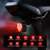 ESLNF Bicycle Tail Light Mountain Bike Smart Brake Sensor Auto Switch Waterproof Warning Lamp(Cushion Mount)