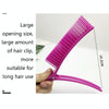 Hairdressing Highlighting Plastic Clip Hair Salon With Comb Clip Styling Layered Clip Bangs Hair Clip Comb Color Random Delivery