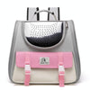 Foldable Cat Backpack Carrier, Pink, Waterproof, 7.5kg