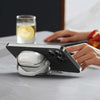 For Apple Beats Studio Buds / Buds+ Headphones Shape Clear Electroplated Acrylic Headset Protective Case(White)