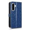 For Samsung Galaxy A36 5G Honeycomb Dot Texture Leather Phone Case(Blue)