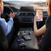 JOYROOM JR-CCD04 30W Dual PD + QC3.0 Ports Digital Display Car Charger(Black)