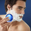 C21 Mini Flying Saucer Shaped Electric Shaver Travel Portable Charging Beard Trimmer(Black)
