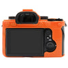 PULUZ Soft Silicone Protective Case for Sony ILCE-9M2/ Alpha 9 II / A92(Orange)