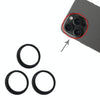iPhone 15 Pro/Max Camera Lens Protector (Black, 3 Pack)