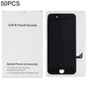 50 White Boxes for iPhone 7/8 Plus LCD Screen Shipping
