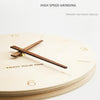 10 inch Scale Version Wooden Sling Wall Clock Home Living Room Clock