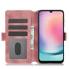 For Samsung Galaxy A05s 4G Dreamy Butterfly Love Flower Embossed Leather Phone Case(Rose Gold)