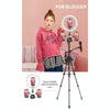 JMARY KP2254 Three colors are available Cell Phone SLR Outdoor Photography Tripod Stand(Black)