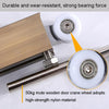2pcs /Set Small Wooden Door Sliding Door Suspension Track Pulley Sliding Door Fittings