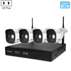 SriHome 4CH Wireless NVR Security System 1080P CCTV Kit, Human Detection, US Plug