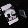 For Xiaomi Redmi K70 Pro / K70 Coloured Drawing Flip Leather Phone Case(Panda)