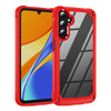 For Samsung Galaxy A36 5G TPU + PC Lens Protection Phone Case(Red)