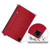 For iPad Pro 9.7 / 9.7 2018 / 2017 TPU Leather Back Tablet Case with Wristband(Red)