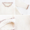 Autumn and Winter Girls Sweater Baby Warm Pullover Bottoming Shirt, Size: 110cm(Black)
