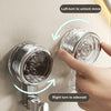 Bathroom Suction Cup Hooks Household Wall Mounted Hanging Organizer(Transparent)