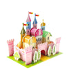 4 PCS 3D Puzzle Toy DIY Intellectual Development Jigsaw Puzzle(1890-C)