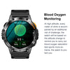 LEMFO K65 1.43 inch Bluetooth Call Smart Watch, Support Heart Rate / Blood Oxygen(Black)