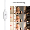 LED Mirror Front Lamp USB Adjustable Brightness Makeup Fill Light Bulbs, Power source: 14 LEDs