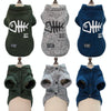Green Dog Hoodie, Fishbone Vest, Large, Warm Winter Puppy Coat
