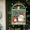 30x45cm Christmas Static Wall Stickers Glass Window Christmas Decoration Poster, Style: SDJ2310