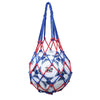 Bold Solid Mesh Ball Storage Bag(Red Blue)