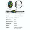 LEMFO K61 Pro 1.96 inch BT5.0 Sport Smart Watch, Support Bluetooth Call / Sleep / Blood Oxygen / Heart Rate / Blood Pressure Health Monitor(Orange)