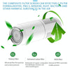 Y-20 Desktop Car Negative Ion Air Purifier(White)