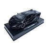 1:32 Simulation Sound Light Children Alloy Sports Car Model Boy Car Toy(Black)