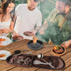 Outdoor Camping Kitchen Utensils Portable Storage Bag Picnic Flatware Supplies(Coffee)