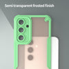 For Samsung Galaxy S24 FE 5G Armor Glaze PC Hybrid TPU Phone Case(Green)