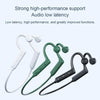 KS-19 Bluetooth Headset Sound Conducting Hanging Neck Business Headphones(Black)